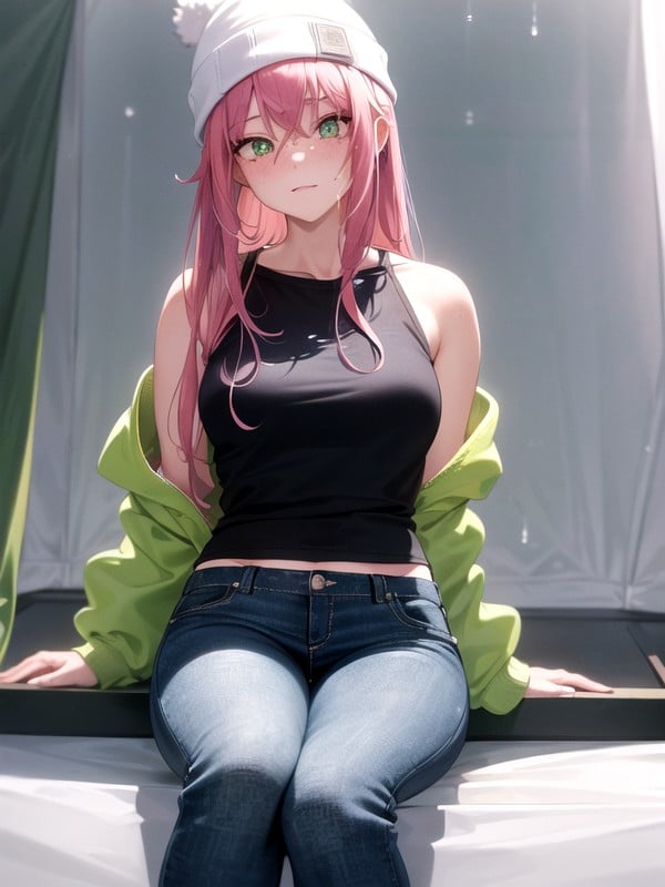 Casual Sfw Green Clothing Hentai Ai Porn