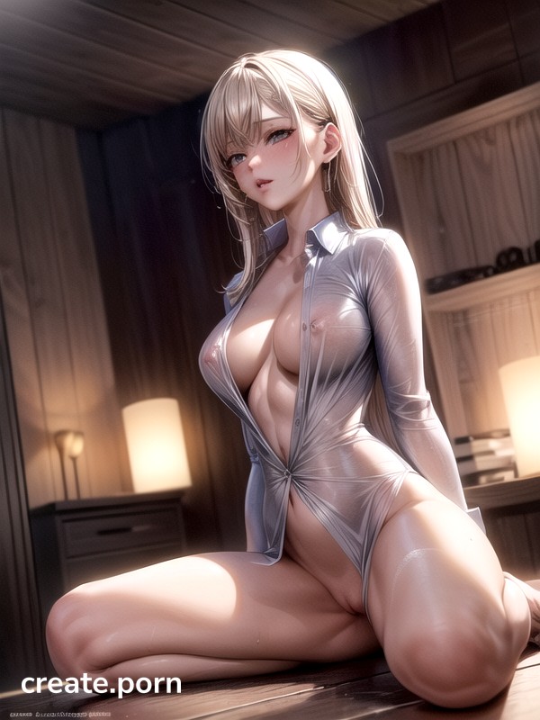 Open Clothes Sci Fi Massive Breast AI Porn