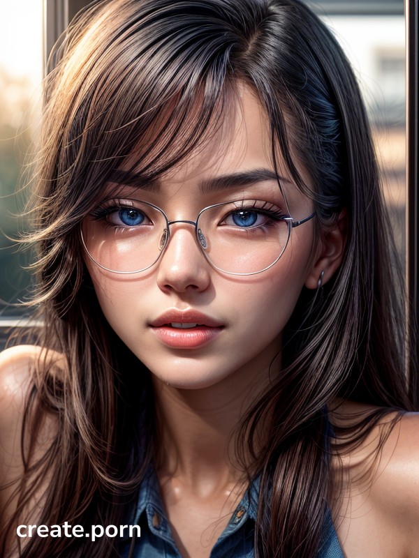 Glasses Fit Close Up Hentai AI Porn