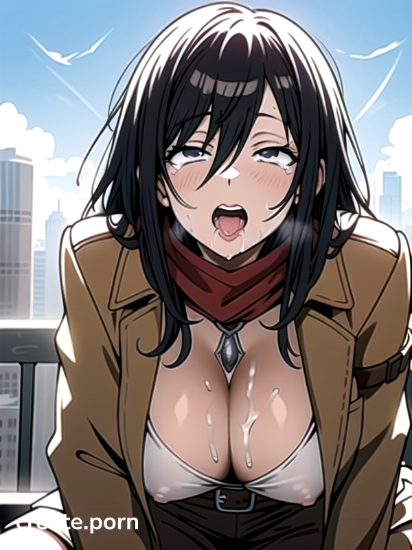 Rooftop Warm Anime Ahegao Hentai Ai Porn