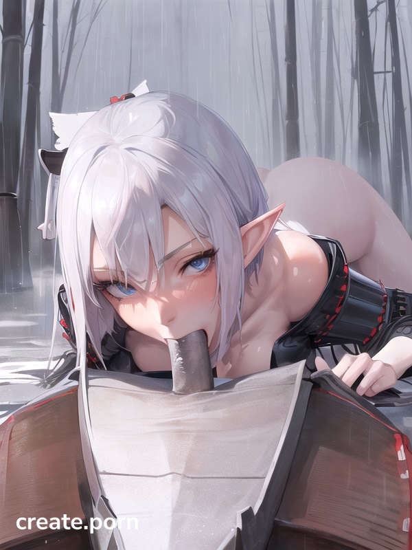 Samurai Underboob Pointy Elf Ears Bamboo Forest Person Ai Porn