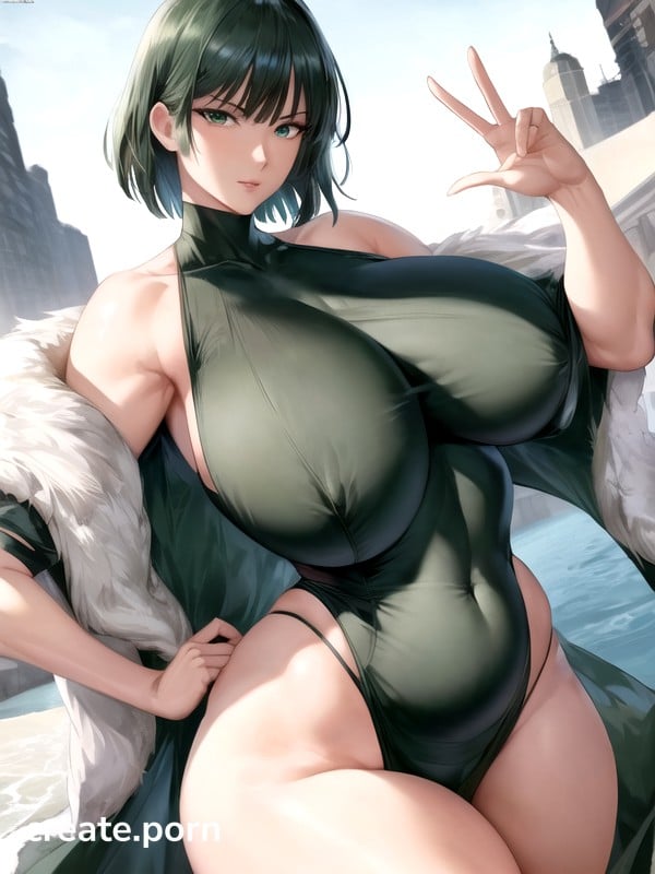 Massive Breast Massive Ass Fubuki One Punch Man AI Porn