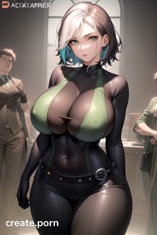 Form Fitting Clothes Massive Breast Rogue X Men Ai Porn