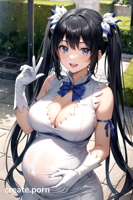 Pregnant With Y N Hestia DanMachi 20s Hentai AI Porn