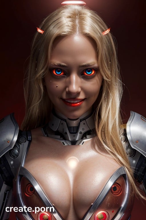 Armor Cleavage Attractive AI Porn