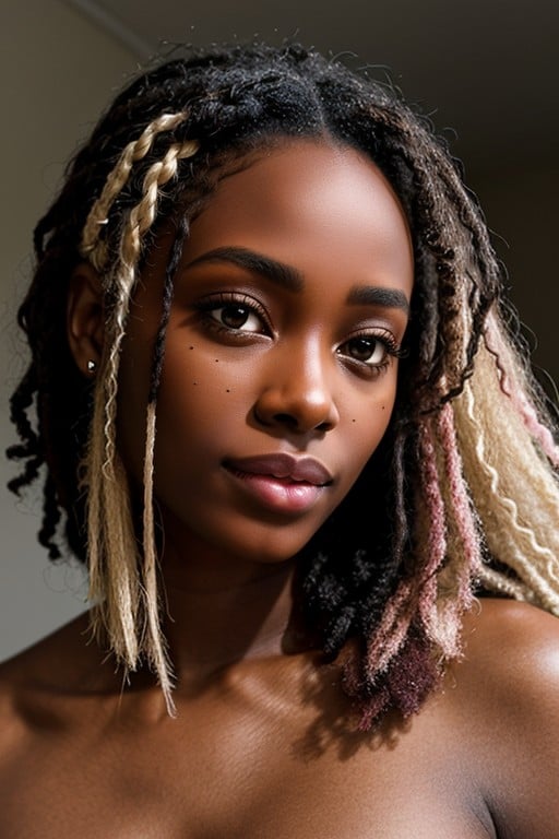 Long Length Dark Skin Permed Hair Ai Porn