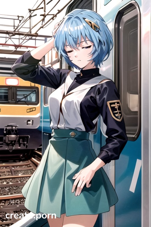 S Style Train Station Sad Hentai Ai Porn