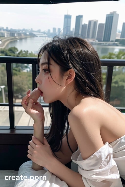 Balcony Naked Chinese Hanfu Ai Porn