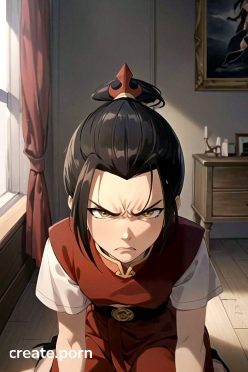 Angry Azula Avatar Kneeling Hentai AI Porn