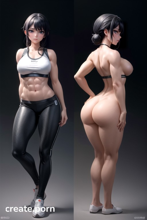 Massive Ass Eight Pack Abs Model Ai Porn