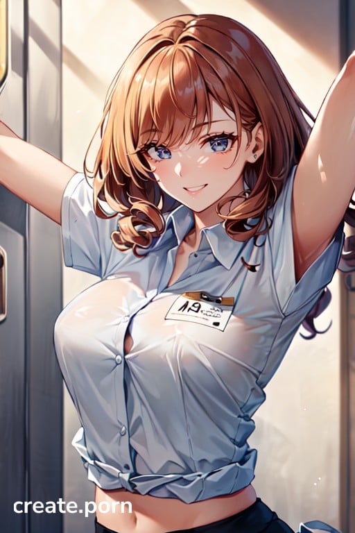 Office Shirt Sfw Muscular Hentai Ai Porn