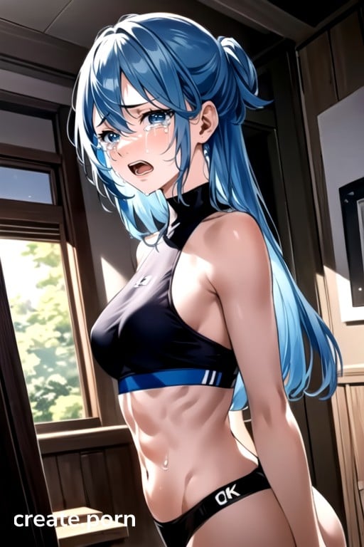 Aqua Konosuba Sideways Vagina Fit AI Porn