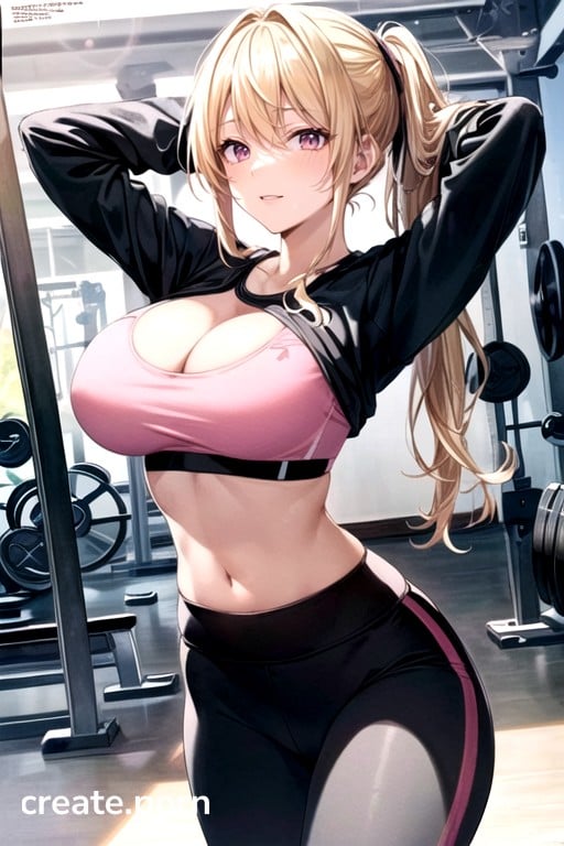 Fit Add Detail Gym AI Porn