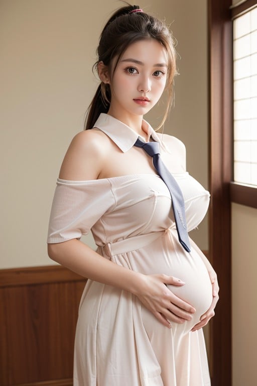 18 Pregnant Naked Hentai AI Porn