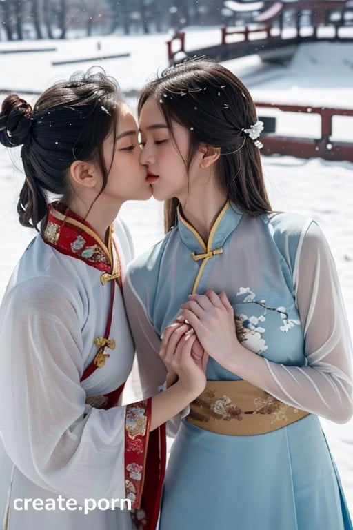 Chinese Hanfu Rounded Ass Lesbians Hentai Ai Porn