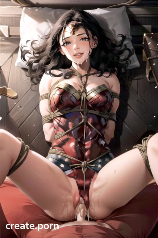 Missionary Wonder Woman Dc Hands Tied Behind Back Ai Porn