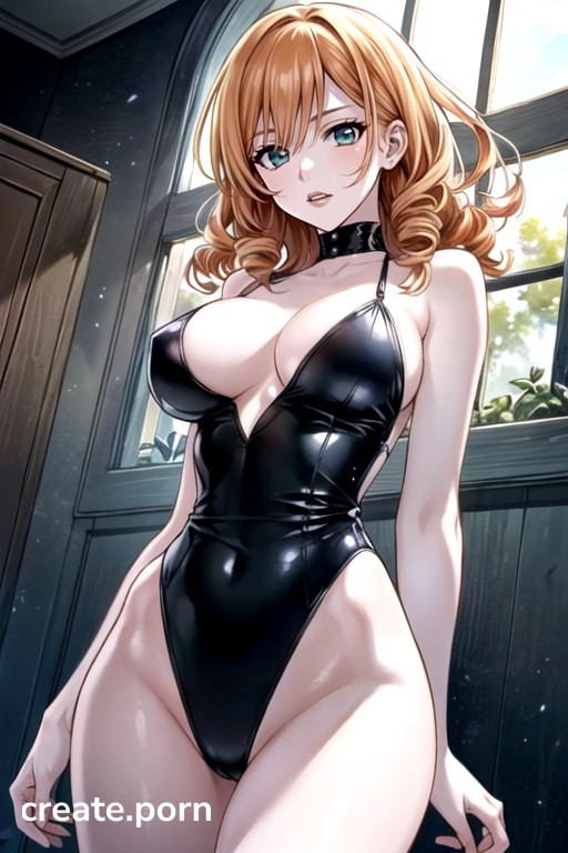 Ginger Manga In Color Curly AI Porn