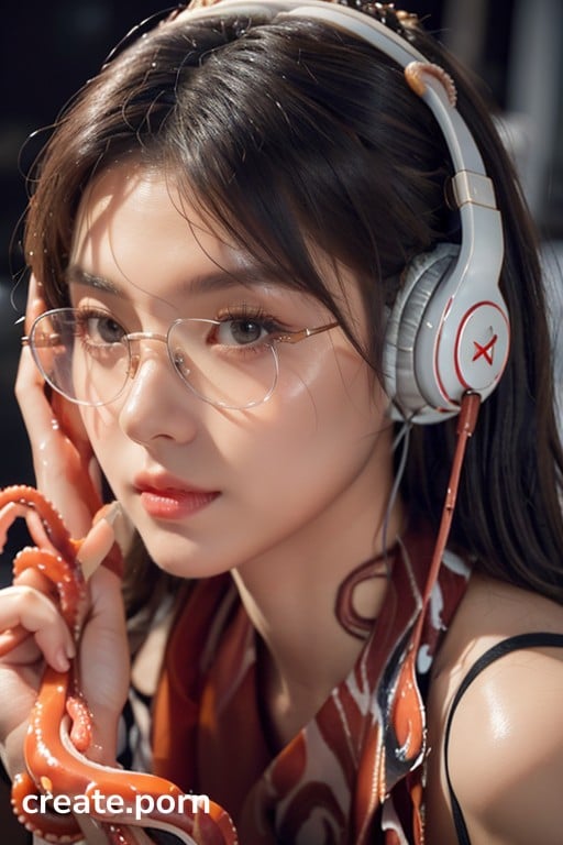 Chinese Studio Glasses Hentai AI Porn