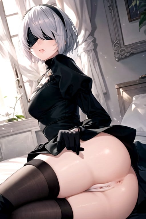 Vagina De Lado Yorha No 2 Type B Nier Automata Hentai IA Pornografia