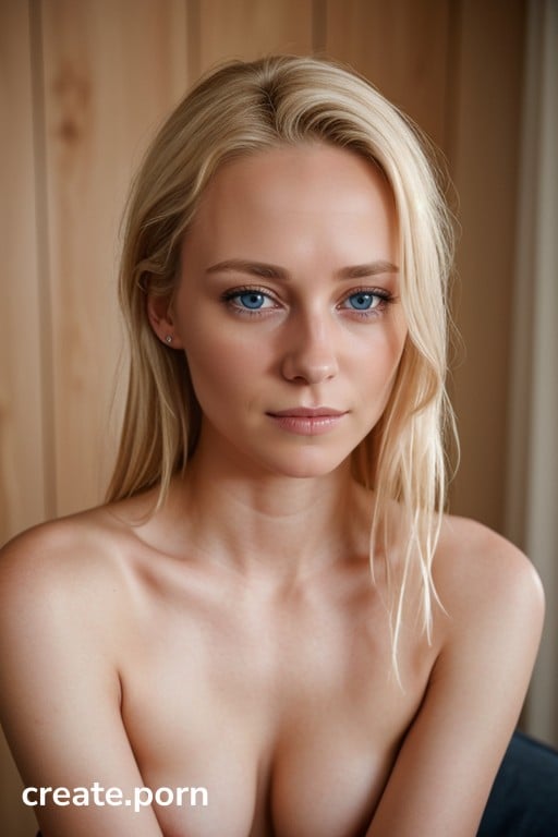 Horny Scandinavian Blue Eyes Ai Porn