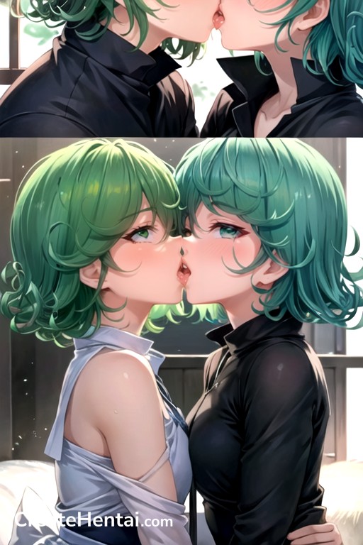 Ahegao Girls Kissing Tatsumaki One Punch Man Hentai Ai Porn