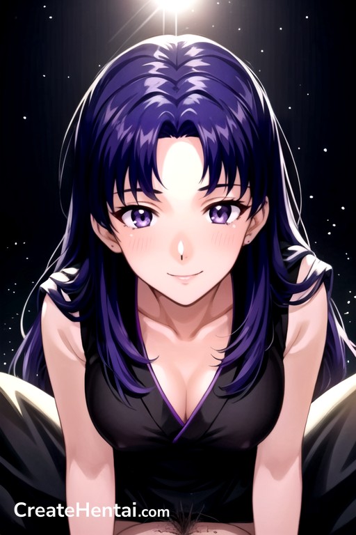 Ultra Detailed Misato Evangelion Small Breast AI Porn