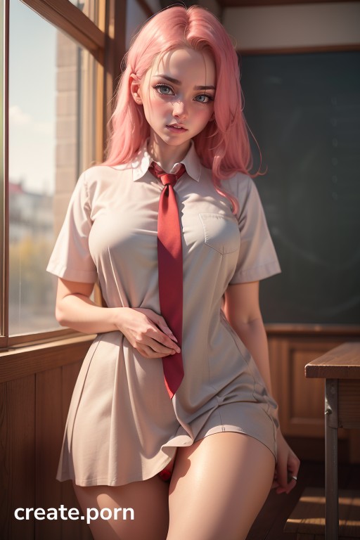 Futanari Pink Hair Blushing Ai Porn