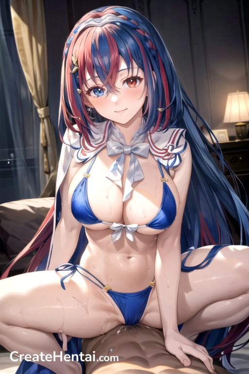 Ultra Detailed Bikini Alear Fire Emblem Hentai IA Pornografia