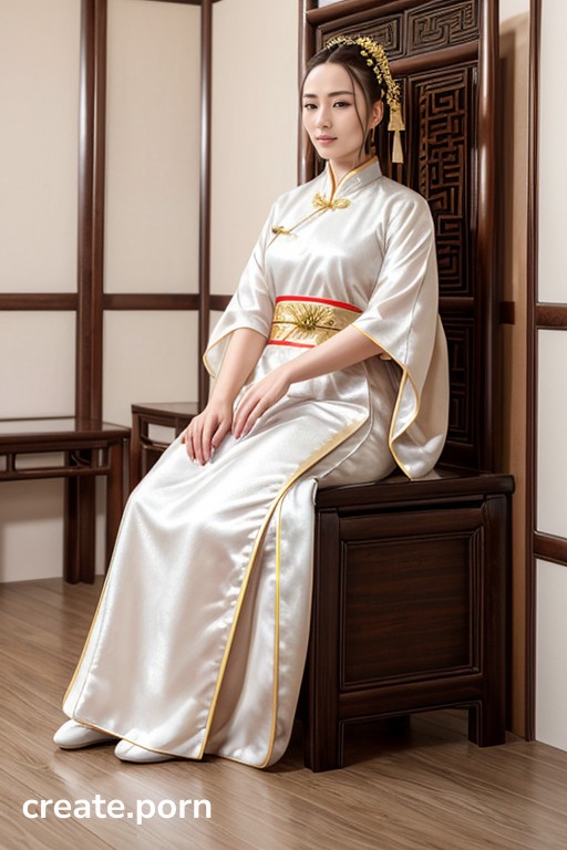 Chinese Hanfu Oily Skin Palace AI Porn