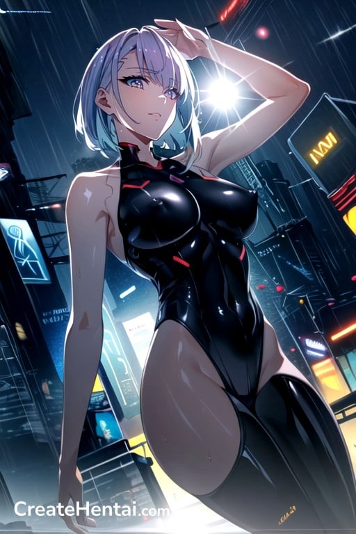 Lucy Cyberpunk Naked Ultra Detailed Hentai AI Porn