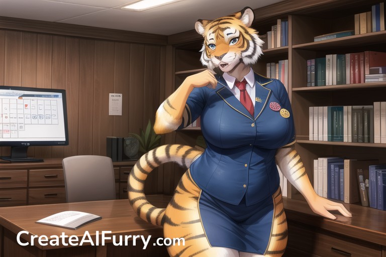 Bobcut Tiger Study Room Hentai Ai Porn