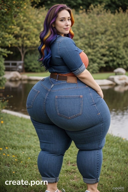 Extra Thicc Curvy Curvaceous Ai Porn