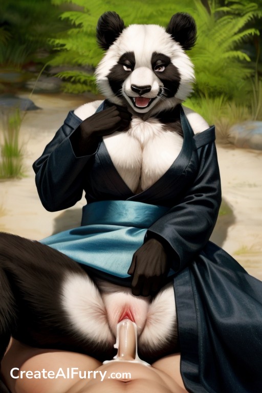 Panda Cleavage Fat AI Porn