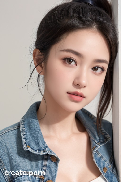 Full Body Model Ponytail Hentai AI Porn