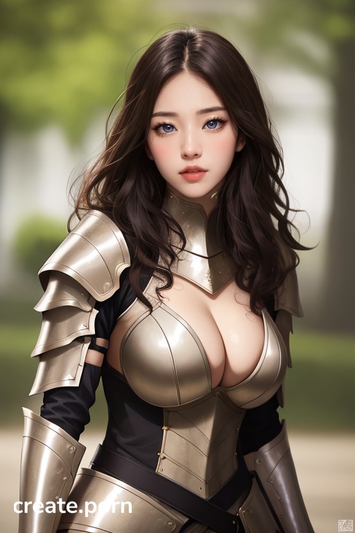 Armor Permed Hair Large Ass AI Porn