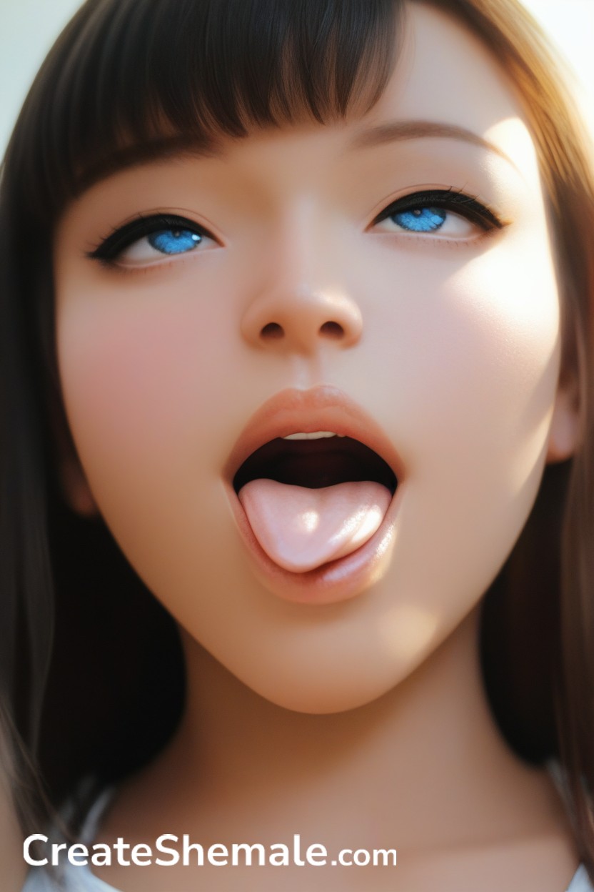 Bedroom Ahegao Hands On Hips AI Porn