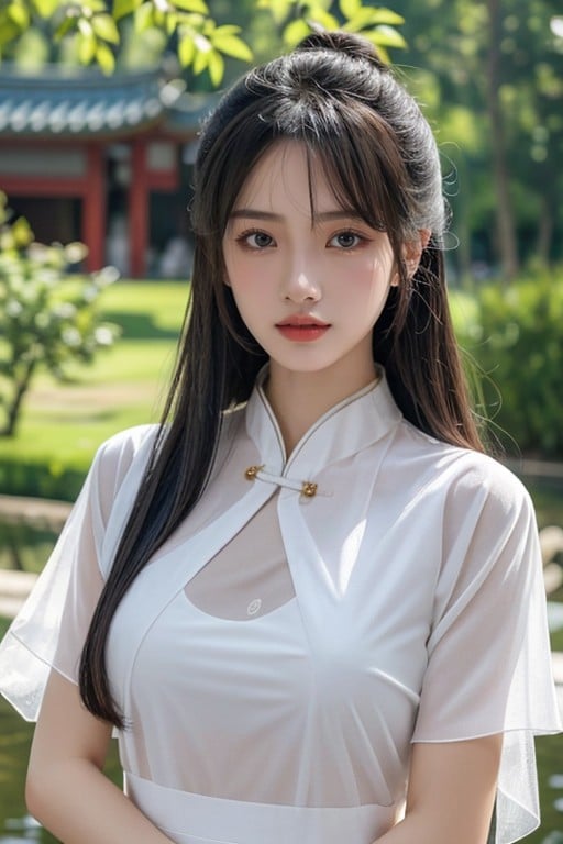 Wet T Shirt 18 Chinese Hanfu AI Porn