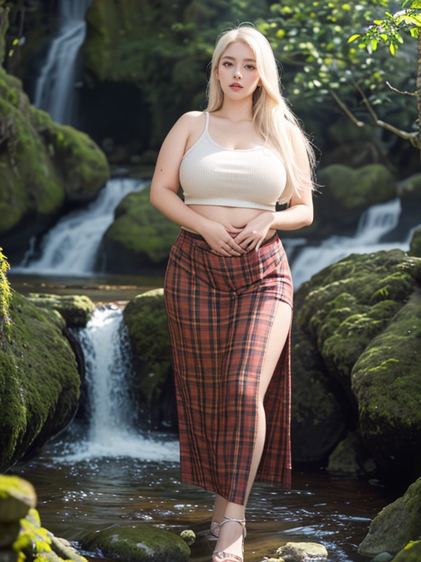 Ssbbw Platinum Blond Waterfall Ai Porn