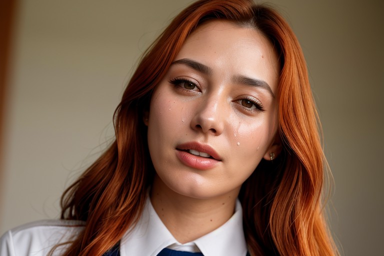 Orgasm Sweaty Ginger AI Gay Porn