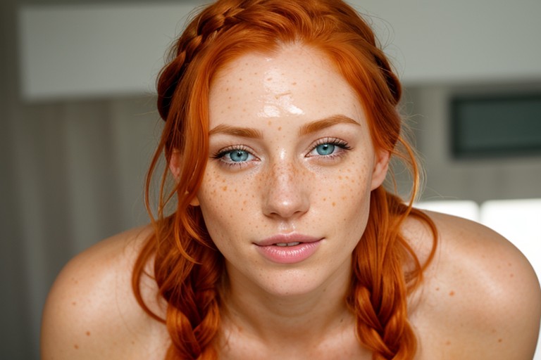 S Blue Eyes Ginger Ai Porn