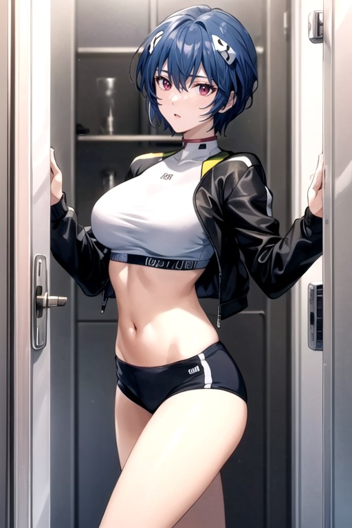 Sport Bra Changing Room Ayanami Rei Evangelion Ai Porn