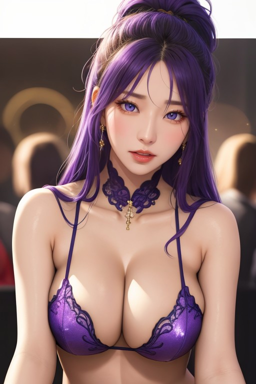 Blue Eyes Chinese Purple Hair Ai Porn