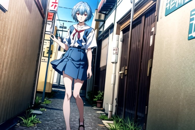 Ayanami Rei Evangelion Nsfw Adult Content AI Porn