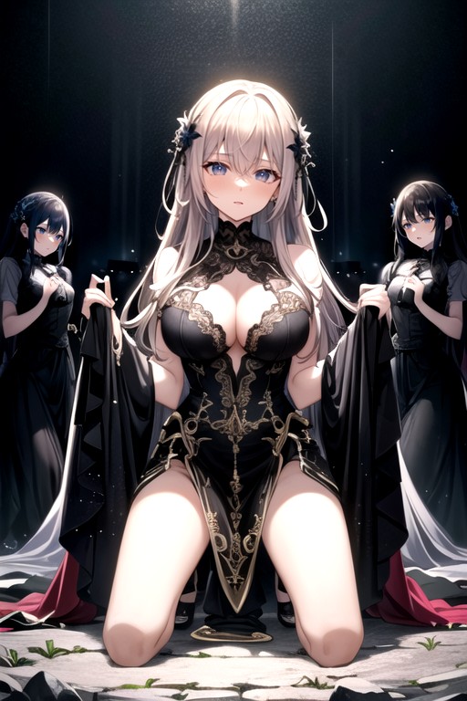 Simple Background Harem Night Ai Porn