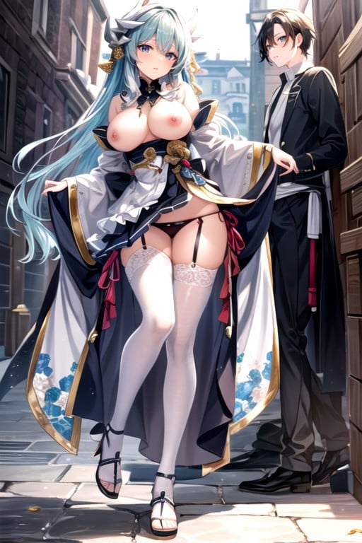 Nsfw Fgo Kiyohime Lifting Skirt AI Porn