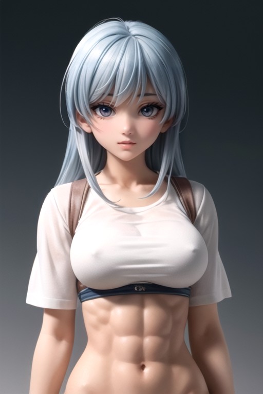 Fit Arab Rounded Breast AI Porn