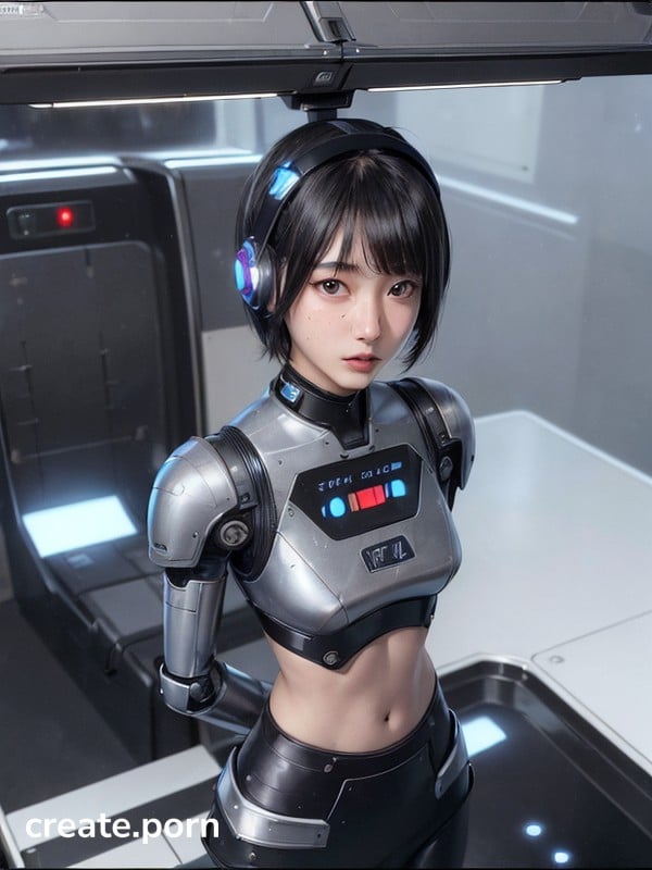 Bomrobot 3d Anyhoo Little Porn Star - Small Ass, Robot Armor, Standing AI Porn