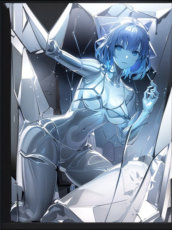 Extra Limbs, Candles, Crystal Skin ヘンタイAIポルノ