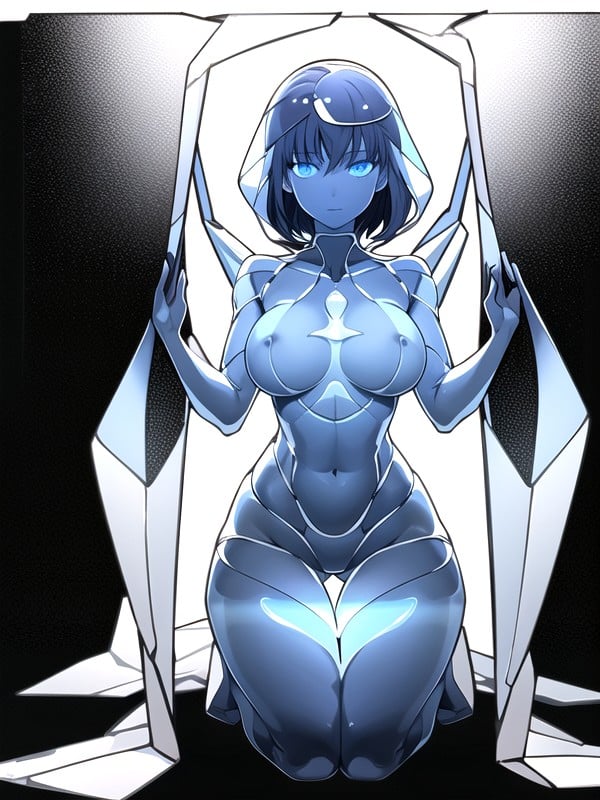 Bad Art, Glass Sculpture, Extra Limbs Hentai AI Porn