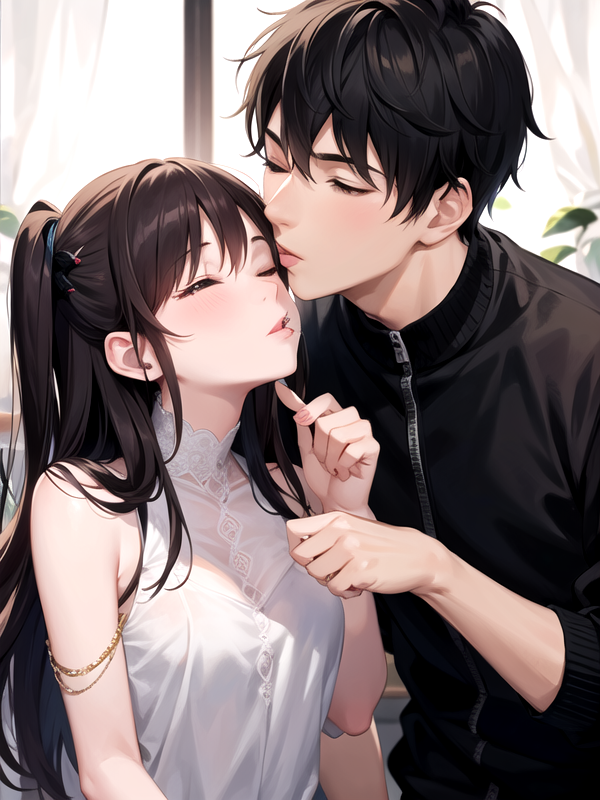 Girl Kiss Png - boy, girl, kissing Hentai AI Porn